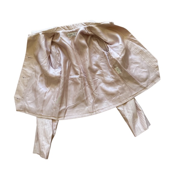Agnes b. Paris Cropped Pink Jacket Sz 38 - Picture 4 of 7